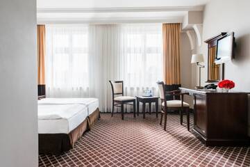 Фото номера Двухместный номер с 1 кроватью Отель Hotel Wileński г. Ольштын 3