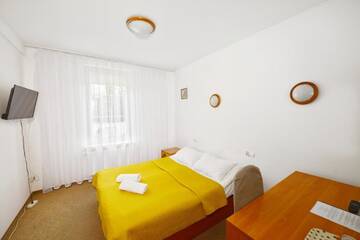 Фото номера Двухместный номер с 1 кроватью Отель Pirat Hotel &amp; SPA г. Ольштын 3